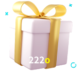 Receba seus bônus de boas-vindas no 222o